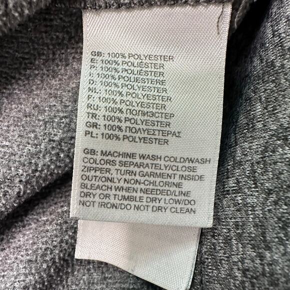 The North Face Hooded Full Zip Performance Gray Sweatshirt - Picture 8 of 10